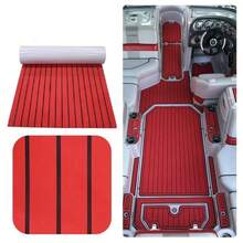 Foam Marine Non-Slip Mat Boat Flooring EVA Teak Decking Sheet Waterproof Pad Swimming Pool Mat Self-Adhesive Carpet Boat Anti-Slip Mat - Red Black - View 5
