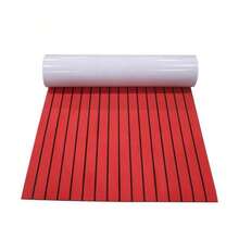 Foam Marine Non-Slip Mat Boat Flooring EVA Teak Decking Sheet Waterproof Pad Swimming Pool Mat Self-Adhesive Carpet Boat Anti-Slip Mat - Red Black - View 1
