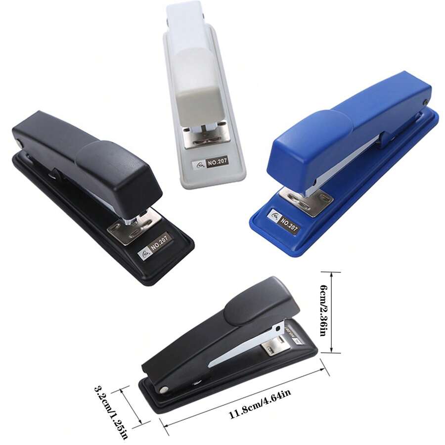 1pc Lightweight No.12 MediumSized Stapler, Stapler, Rotatable Stapling