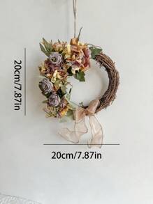 1 件花环装饰，适用于花墙、门和球装饰、人造花、情人节、礼物
