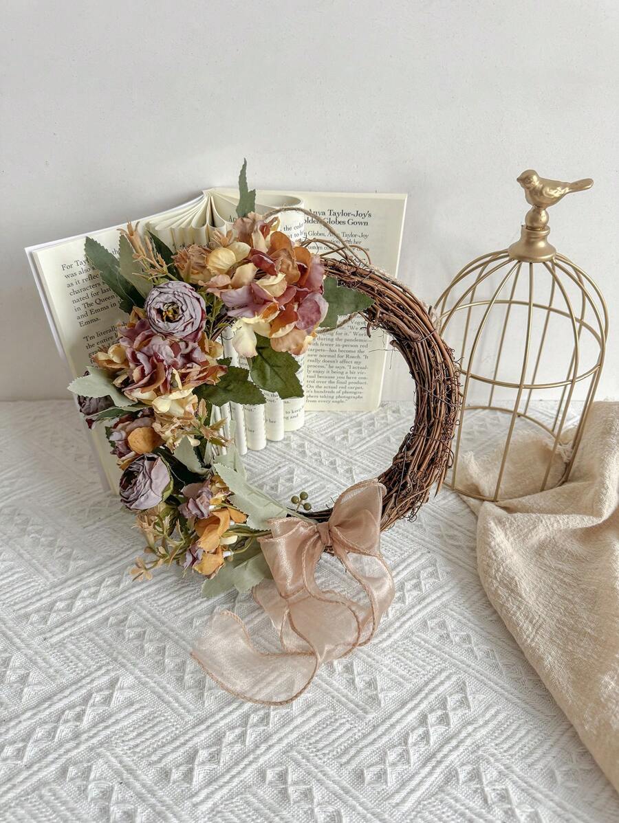 1 件花环装饰，适用于花墙、门和球装饰、人造花、情人节、礼物