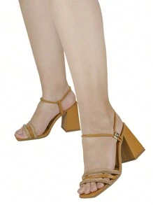 Vitrine shoes Women Heeled Sandals - 駝色 - 查看 3