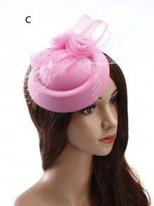 1 pièce voile fleuri boho, filet meshed balletcore, nœud papillon bibi pour thé, anniversaire, course de chevaux, chapeau de mariée, chapeau de derby. Accessoire de cheveux, pinces à cheveux, barrettes, pinces à griffes