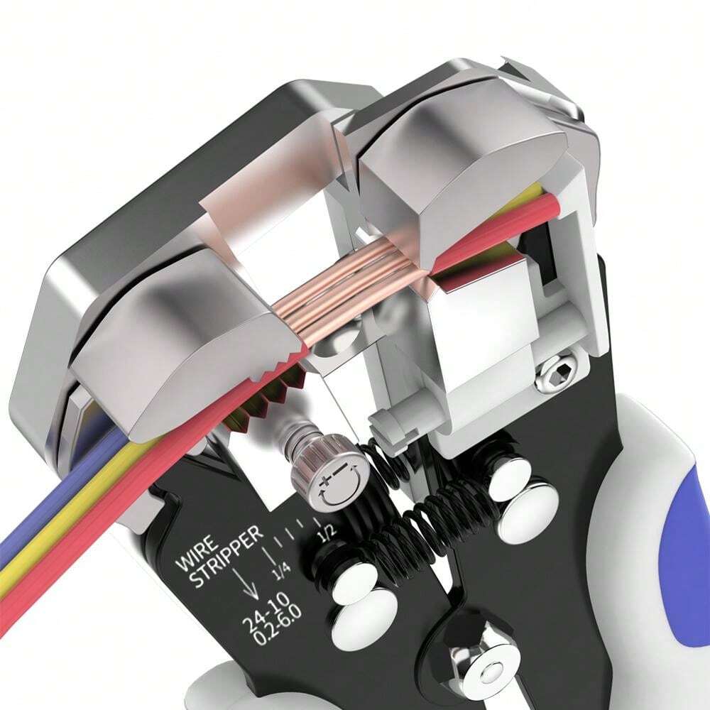 HURRISE Pince à Dénuder Outil De Coupe De Dénudage De Coupe-câble