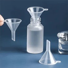 5/10/20/30/40pcs Mini Funnel Set, Plastic Funnels For Cosmetics, Skincare, Liquid Dispensing, Transparent Funnel Accessories - Clear - View 7