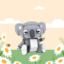 A Lovely Set Of Nano-Block Toys, Leisure Puzzle Animal Series Building Block Toys, Valentine's Day Birthday Gift Assembly Toy Set. Suitable As Creative Home DIY Decoration With An Artistic Living Room Decor. Ideal For Back To School, New Year, Easter, Valentine's Day, Birthday, And Festive Gifts.