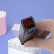 婴儿挖耳棒，宝宝耳朵清洁工具，鼻腔清洁棒，超细双头棒。 - 白色 - 查看 5