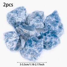 1/2/3pcs Natural Blue Kyanite Crystal Specimen, Party Decoration, Mineralogist Collection Healing Crystal, High-End Jewelry DIY Decoration, High Energy Quartz Crystal Cluster, Raw Energystone, Yoga, Meditation, Spiritual Decor Gemstone, Best Holiday Gift