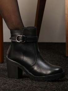 Women Ankle Boots & Booties - màu đen - Xem 4