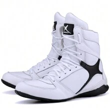 Genuine Unisex Bodybuilding Training Boot Fast Shipping Super Comfortable Modern Gel Insole Exclusive Model - trắng - Xem 4