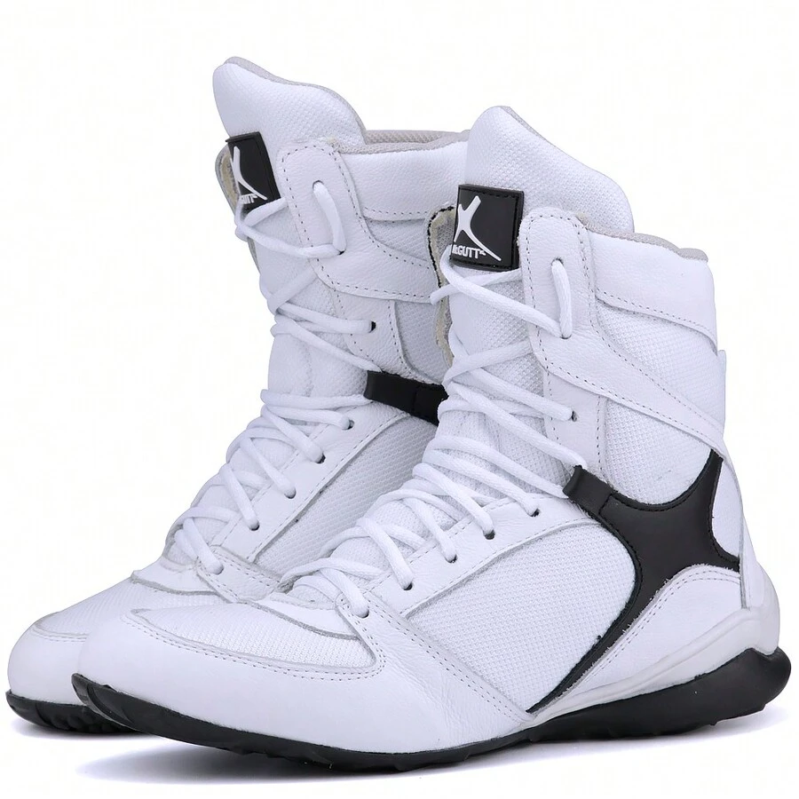 Genuine Unisex Bodybuilding Training Boot Fast Shipping Super Comfortable Modern Gel Insole Exclusive Model - trắng - Xem 1