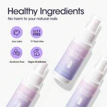 Gellen Removedor de cola para unhas em gel Gellen para unhas postiças 60ml Removedor de cola para unhas falsas Cola sólida para unhas em gel em dicas de unhas falsas Unhas acrílicas, não pode remover cola de base em gel ou esmalte em gel