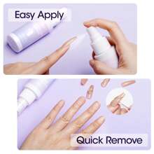 Gellen Removedor de cola para unhas em gel Gellen para unhas postiças 60ml Removedor de cola para unhas falsas Cola sólida para unhas em gel em dicas de unhas falsas Unhas acrílicas, não pode remover cola de base em gel ou esmalte em gel