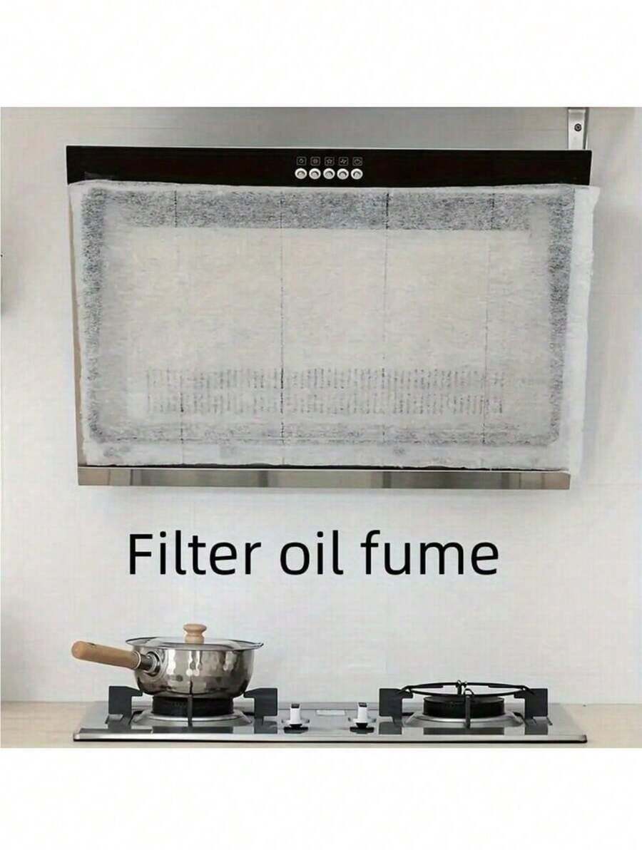 12 cái Máy hút mùi Giấy lọc , Chống thấm dầu , Chống dầu Giấy dán , Phạm vi Máy móc Nồi cơm điện Cái quạt Dụng cụ nhà bếp , Phòng bếp Quân nhu - trắng - Xem 1