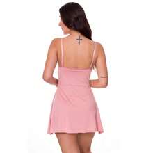 Women Nightgowns & Sleepshirts - Màu hồng gỉ - Xem 2