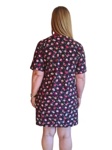 Women Nightgowns & Sleepshirts - Đỏ và trắng - Xem 2