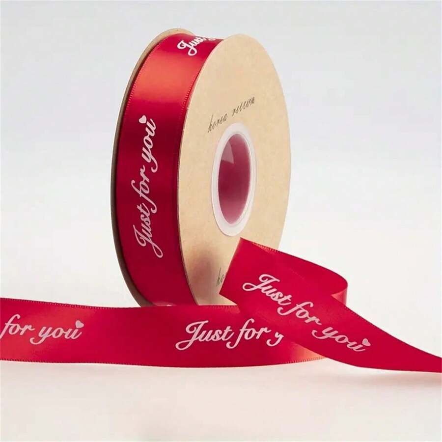 1 Roll, 2.5cm*45yd Long Gift Wrapping Ribbon For Fresh Flowers, Cakes ...