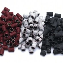 100 dải chà nhám móng tay cho máy khoan móng tay, dải chà nhám móng tay có hộp đựng, bao gồm 100 dải chà nhám mịn và 1 đầu mài cho hầu hết các máy khoan móng tay cỡ 3/32" - Nhiều màu - Xem 7