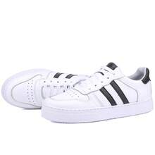 Women Casual Shoes - 黑與白 - 查看 7