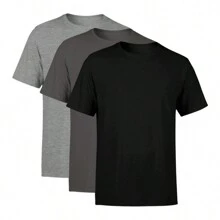 Men T-Shirts - Black - View 1