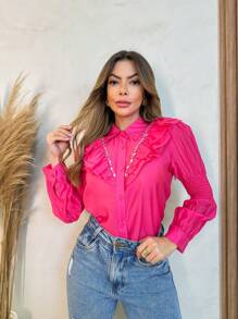 Women Blouses - Hồng - Xem 1