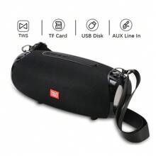 Portable TG534 Wireless Speaker Bass Column Waterproof Outdoor USB Speakers Support AUX TF FM Subwoofer TWS Loudspeaker