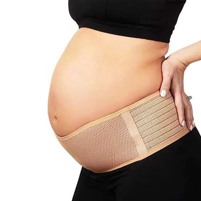 WholeNight 1pc Maternity Support Belt For Pregnancy And Postpartum, Adjustable Belly Band For Waist And Abdominal Pain, Four Seasons Universal