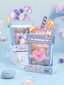 Xinmo Shanshan 手工DIY飲品調製器玩具綠色新款生日禮物DIY手工製作教師節禮物 - 綠色 - 查看 5