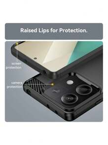 Funda Xiaomi Poco X6 Pro 5g Protector Carcasa Case Uso Rudo - Negro - Ver 6