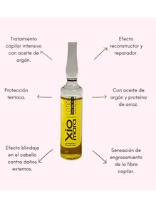 Ampolletas Capilares Argán xiomara 12 Piezas - Naranja - Ver 3