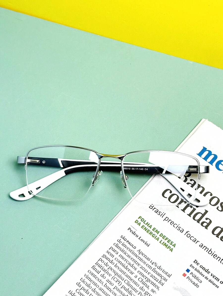 Men Eyeglasses - Bạc - Xem 1