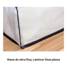 9 rejillas Organizador de ropa multifuncional para guardarropa de vaqueros, ahorro de espacio, malla de nailon - Blanco - Ver 6