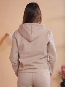 Women Two-Piece Outfits - Màu be - Xem 2