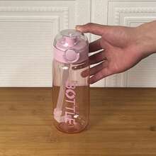 BOTTLE Plastic Water Bottle Pink 480ml - Pink - View 4