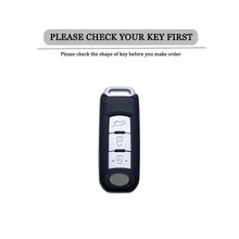 TPU汽車遙控鑰匙套外殼，適用於Trumpchi GAC GS3 GS5 GS6免鑰匙保護套持有人配件鑰匙扣 - 白色 - 查看 4