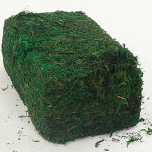 800克/包綠色人工苔蘚，適用於戶外盆栽花園裝飾 - 綠色 - 查看 2