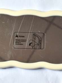 Acrylic Wavy Mirror Phone Case Compatible With IPhone 17 Pro Max/17 Pro/17 Air/17/16 Pro Max/16/16 Pro/16 Plus/15/15 Pro/15 Pro Max/11/12/13/14 Pro Max/XS/XR/11 Pro/11 Pro Max/12 Pro/12 Pro Max/13 Pro/13 Pro Max/7 Plus/14 Pro/14 Pro Max/14 Plus/7 Plus/8 Plus/8/SE2, Thick Shockproof Hard Shell - Clear - View 12