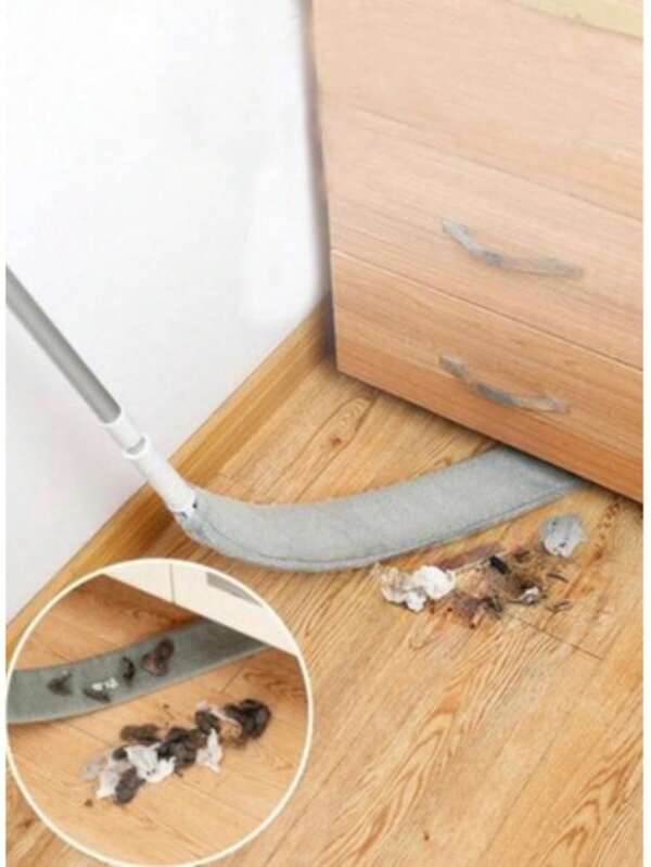 01 peça Limpador Espanador Flexível Poeira Lugar Estreito Retrátil LM2089 Pronto Envio