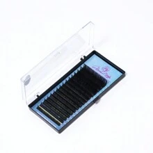 1 hộp 16 hàng 7-15mm hỗn hợp J B C CC D CURL Lông mi riêng lẻ Lông mi mềm tự nhiên Lông mi giả làm thủ công màu đen mờ Cụm lông mi, Cụm lông mi, Lông mi riêng lẻ, Lông mi, Lông mi giả - màu đen - Xem 2