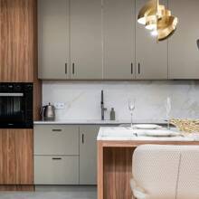Fanruier 6st Vierkant Zilver Zwart Kastje Deurklink Keuken Kastje Lade Kast Garderobe Meubels Schoen Kastje Aluminiumlegering Hendel