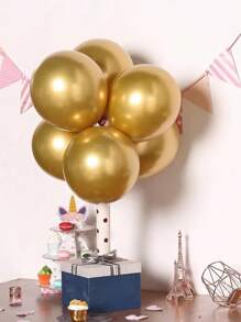 30/50/100pcs,5inch Metallic Gold Balloons, Silver Balloons For Balloon Garland Or Arch As Wedding Decorations, Birthday Decorations, Party Decorations Wedding Balloon,Wedding Decor - Gold - View 6