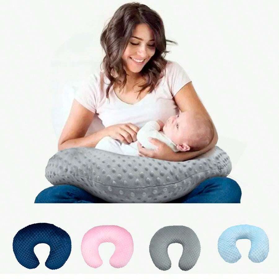 Baby Minky Nursing Pillow Covers Set Minky Dots Breastfeeding Pillow