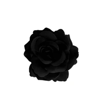 1 Peça Grampo de Cabelo Tipo Garra com Flor de Rosa de Cor Sólida, Acessórios Escolares
