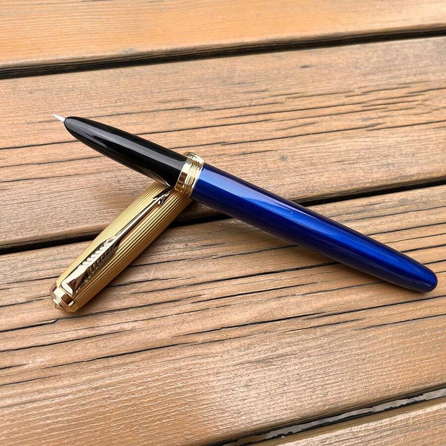 1 支金豪-85 经典钢笔复古蓝黑色多色全钢塑料商务办公学校用品金豪-85 经典钢笔复古蓝黑色多色全钢塑料商务办公学校用品 - 核桃木 - 查看 1