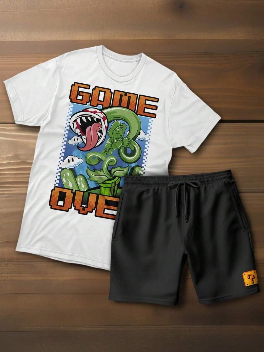 Men T-Shirts - 白色 - 查看 1