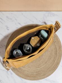 Bolso tipo cubo retro para mujeres, bolso cruzado con correa, bolso hobo con correa de guitarra y correas de bolso bordadas anchas para mujeres, ¡perfecto para bolsos cruzados, bolsas de gimnasio, bolsas y más!