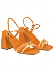 Vitrine shoes Women Heeled Sandals - 橘色 - 查看 2