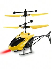 Unique Induction Of Aircraft And Helicopter Children's Outdoor Flying Rc Aircraft, Induction Double Point Hovering Helicopter, Anti-Fall Charging Light Aircraft - Multicolor - View 17