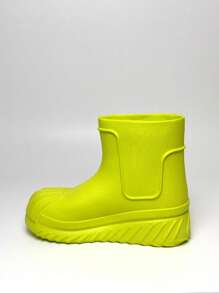 Women Mid-Calf Boots - 青檸色 - 查看 4