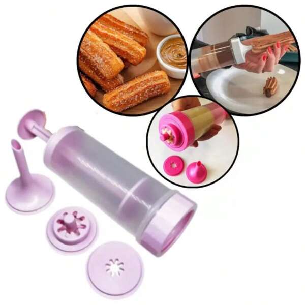 Maquina De Churros Facil Modelador Recheado Forminha Recheio